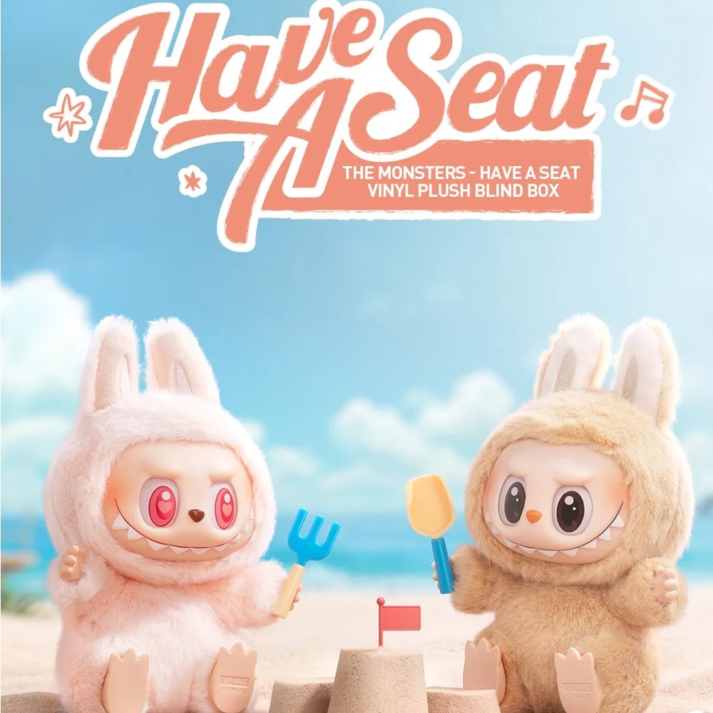 (AD) The Monsters Have A Seat Series - Vinyl Plush Pendants ( Shopify )